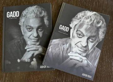 Steve Gadd A Life in Time Lim. Edition Pack: Autographed Hardcover Book, Songbook and Video