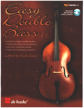 Easy Double Bass (+Online-Audio) for double bass (en/dt/fr/nl)