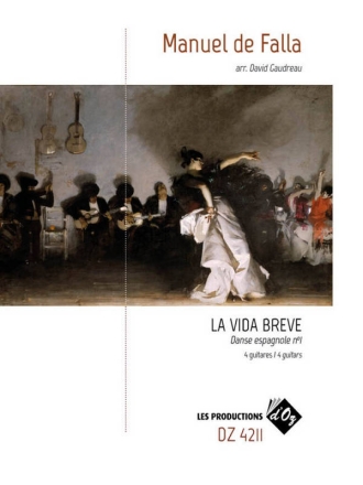 La vida breve (Danse espagnole no.1) pour 4 guitares partition et parties