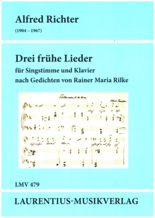 Drei frhe Lieder fr Singstimme und Klavier