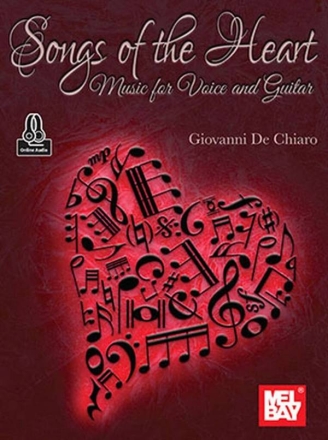 Songs of the Heart Music for Voice and Guitar Vocal Book & Audio-Online