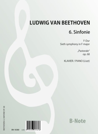 Sinfonie F-Dur Nr.6  op.68 Pastorale fr Klavier