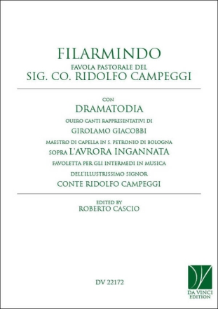 Filarmindo, Favola Pastorale del Sig. Co.  Book