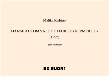 Danse automnale de feuilles (1997) Piano Book