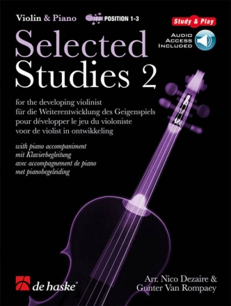 Selected Studies 2 Violin Book & Part & A-Online