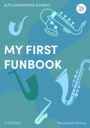 My first Funbook for alto saxophone and piano (easy-medium)