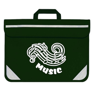 Music Bag Duo Wave Music Dark Green