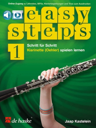 Easy Steps Band 1 (+Online-Audio) fr Klarinette (Oehler) Text deutsch