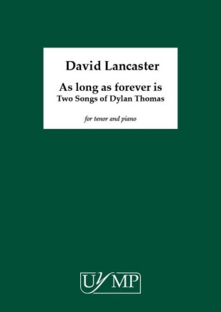 As long as forever is Tenor and Piano Vocal Score