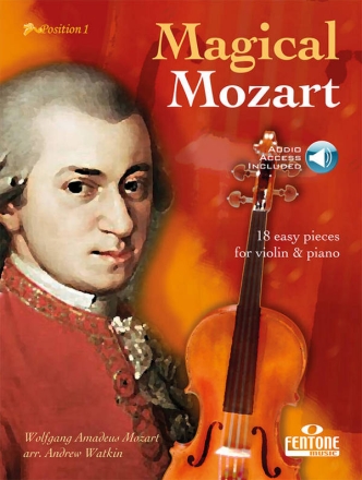 Magical Mozart (+Online-Audio) for violin