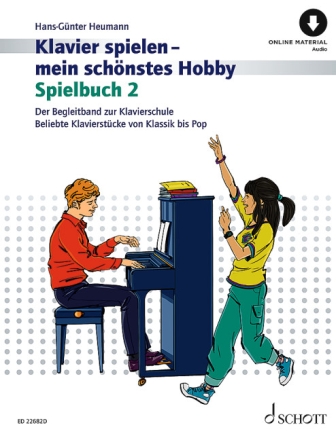 Spielbuch 2 zur Klavierschule (+Online-Audio) fr Klavier Spielbuch