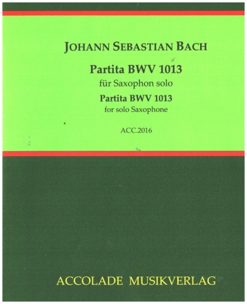 Partita BWV 1013 fr Saxophon solo