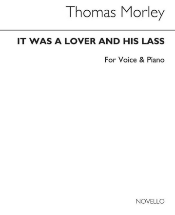 It Was A Lover and His Lass Vocal and Piano Klavierauszug