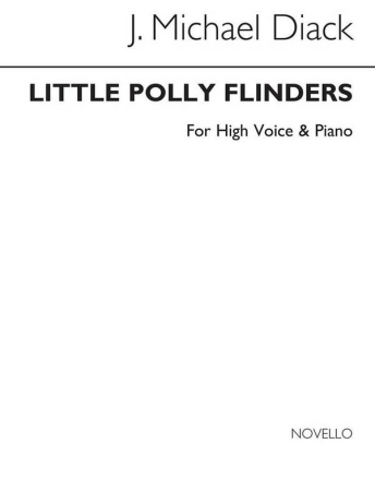 Little Polly Flinders High Voice and Piano Buch