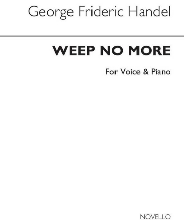 Weep No More In Bb Alto Voice and Piano Buch