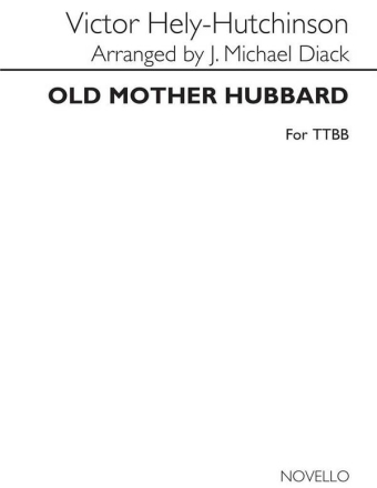 Old Mother Hubbard TTBB Klavierauszug