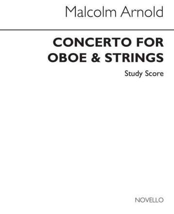 Concerto For Oboe and Strings Op.39 Oboe and String Orchestra Studienpartitur