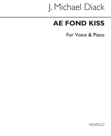 Ae Fond Kiss Vocal and Piano Buch