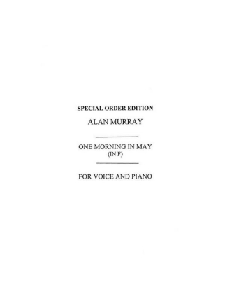 One Morning In May F Low Voice and Piano Buch