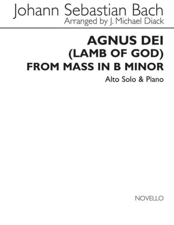 Agnus Dei Alto Voice and Piano Buch