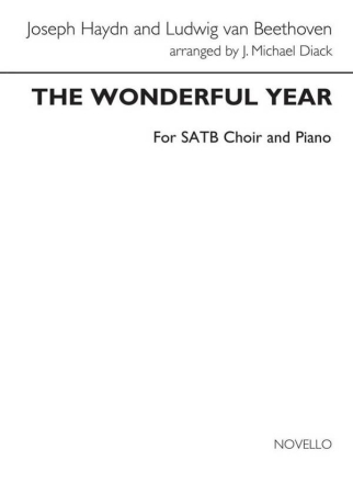 The Wonderful Year SATB and Piano Klavierauszug