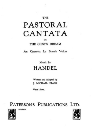 The Pastoral Cantata Klavier Partitur