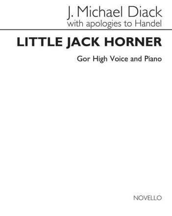 Little Jack Horner In C Major High Voice and Piano Buch