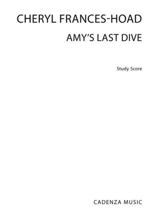 Amy's Last Dive Soloists and Women's Choir Studienpartitur