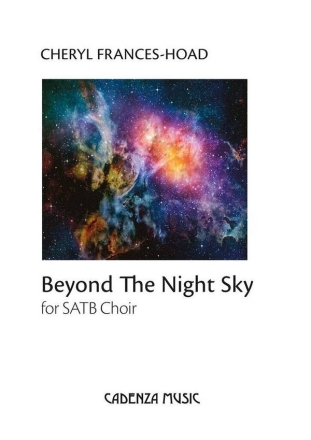 Beyond The Night Sky for mixed choir a cappella choral score