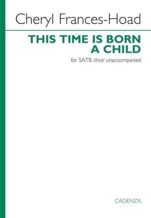 This Time is Born a Child SATB Chorpartitur