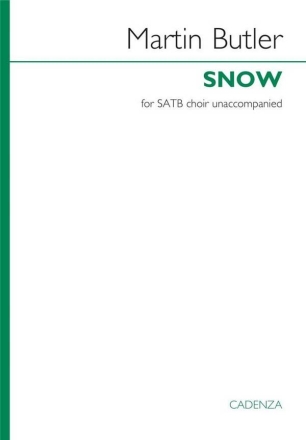 Snow SATB Chorpartitur