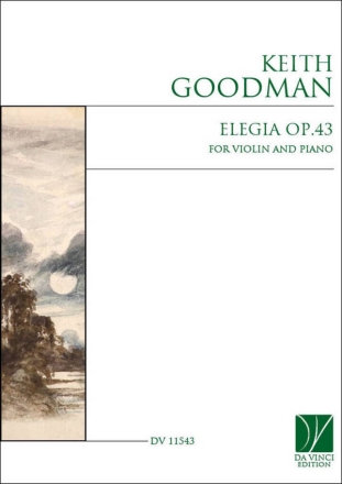 Elegia op.43, for Violin and Piano Violine und Klavier Buch + Einzelstimme(n)