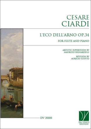 L'Eco dell'Arno Op.34, for Flute and Piano Flte und Klavier Buch + Einzelstimme(n)