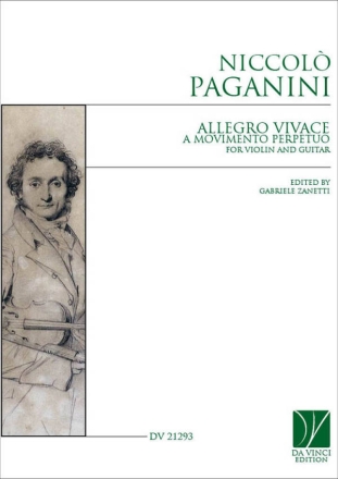 Allegro Vivace a movimento perpetuo Violin and Guitar Buch + Einzelstimme(n)