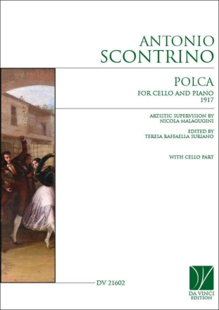 Polca, for Cello and Piano Klavier Buch + Einzelstimme(n)