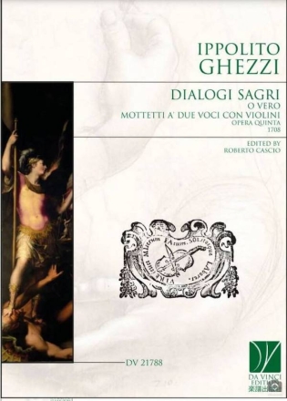 Dialogi Sagri o Vero Mottetti 2 Violins, Organ and Vocal Stimmensatz