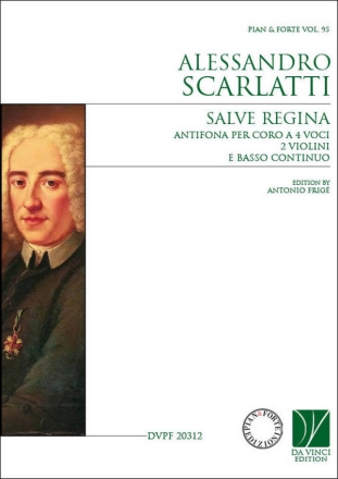 Salve Regina SATB, 2 Violins and Basso Continuo Chorpartitur