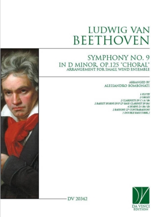 Symphony No. 9 in D minor, Op.125 'Choral' Small Wind Ensemble Partitur