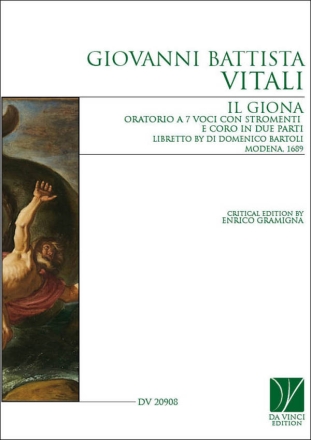 Il Giona, Oratorio in 2 parti SATB and Orchestra Partitur