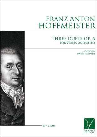 Three Duets op. 6, for Violin and Cello Violine und Violoncello Buch + Einzelstimme(n)