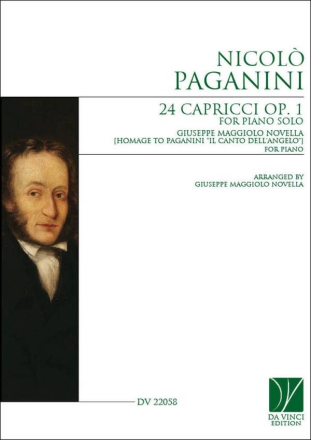 24 Capricci Op. 1, Piano Solo Version Klavier Buch