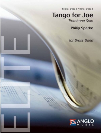 Tango for Joe Brass Band and Trombone Solo Score