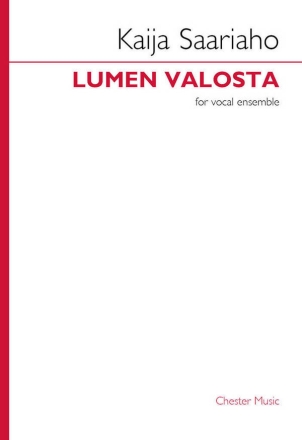 Lumen valosta Vocal Ensemble Choral Score