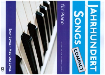 Jahrhundertsongs compact fr Piano (easy und medium Level ) Songbook