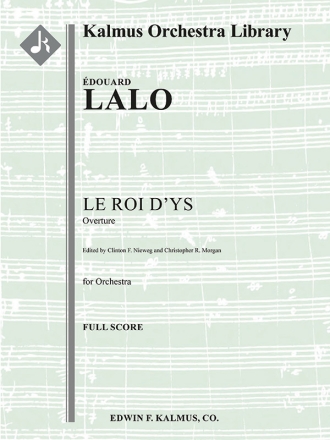 Le Roi d'Ys: Overture (f/o sc) Scores