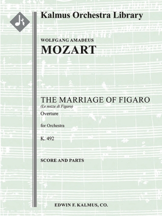 Marriage of Figaro: Overture (f/o) Full Orchestra