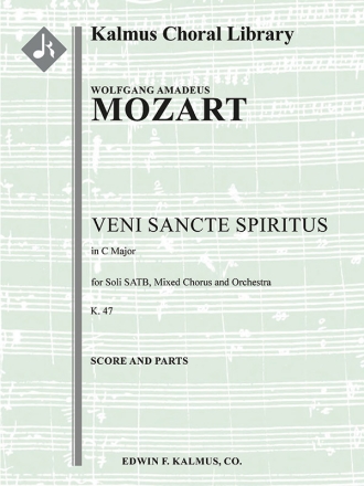 Veni Sancte Spiritus, K. 47 Full Orchestra