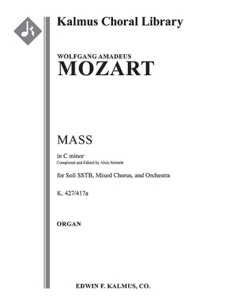 Mass in C minor, K. 427/417a (organ pt) Full Orchestra