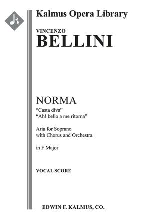 Ah! bello a me ritorna (vocal sc) Stage Works Vocal Scores