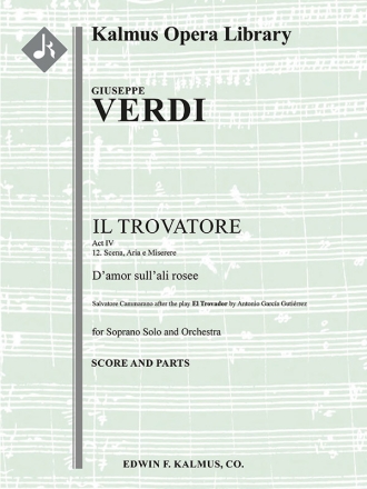 Il Trovatore: Act IV, No. 12 (sop, f/o) Full Orchestra